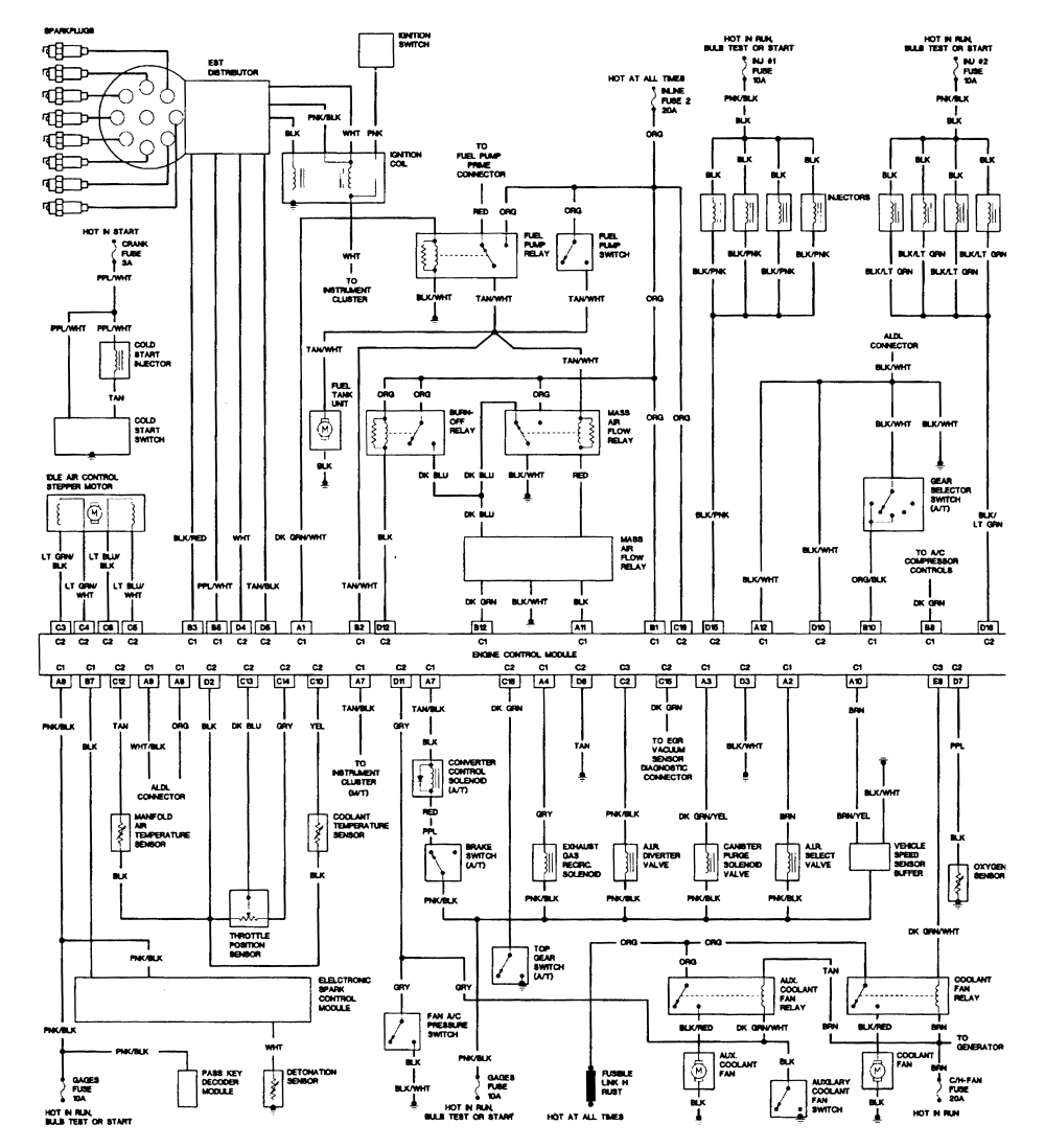 1988 Iroc Tpi Wiring Diagram